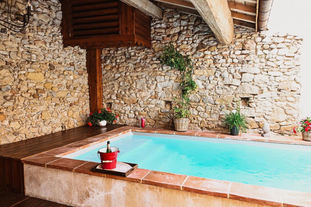 Bed and Breakfast Demeure De La Carmine, Sejour Bien-Etre D'Exception, Piscine, Hammam, Champagne Mirepoix  Esterno foto